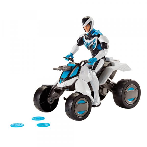 Boneco Max Steel - Max e Triciclo - Mattel - Max Steel
