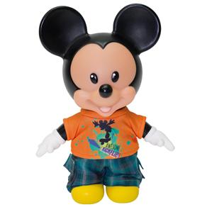 Boneco Mickey Docinho Disney Multibrink - Laranja e Verde