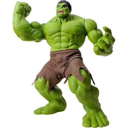 Boneco Mimo Premium Marvel Vingadores - Gigante 53 Cm de Altura - Hulk