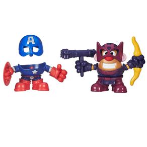 Boneco Mr. Potato Head Hasbro Mash Ups Avengers - Capitão América