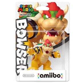 Boneco Nintendo Amiibo Super Mario Series: Yoshi - Wii U: Bowser - Wii U