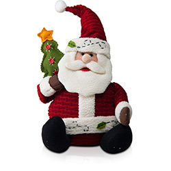 Tudo sobre 'Boneco Papai Noel - 24cm - Christmas Traditions'