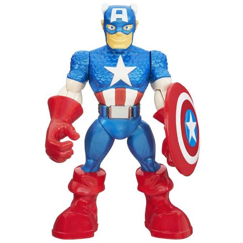 Boneco Playskool Marvel Super Hero - Capitão America - Hasbro
