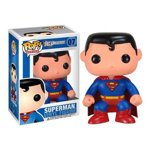 Tudo sobre 'Boneco Pop Dc Super Heroes Superman 07'