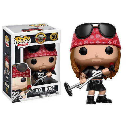 Boneco Pop Guns Roses Axl Rose 50