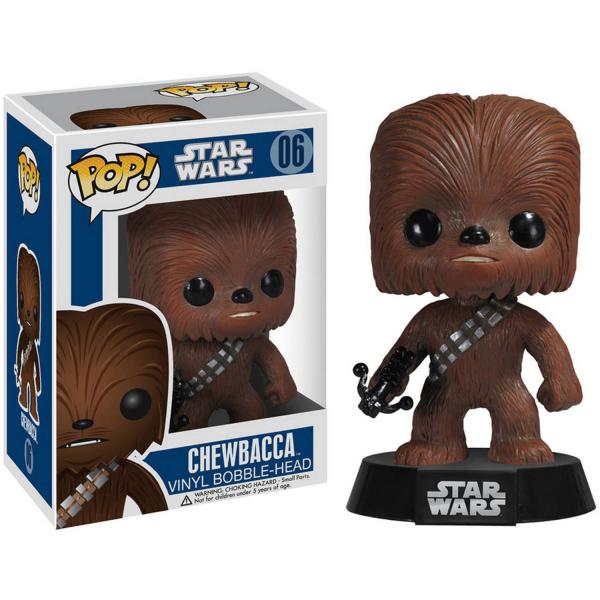 Boneco Pop Star Wars Funko 06: Chewbacca - Pop!