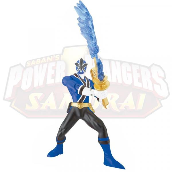 Boneco Power Rangers Samurai - Ranger Água - Sword Morphin - Sunny