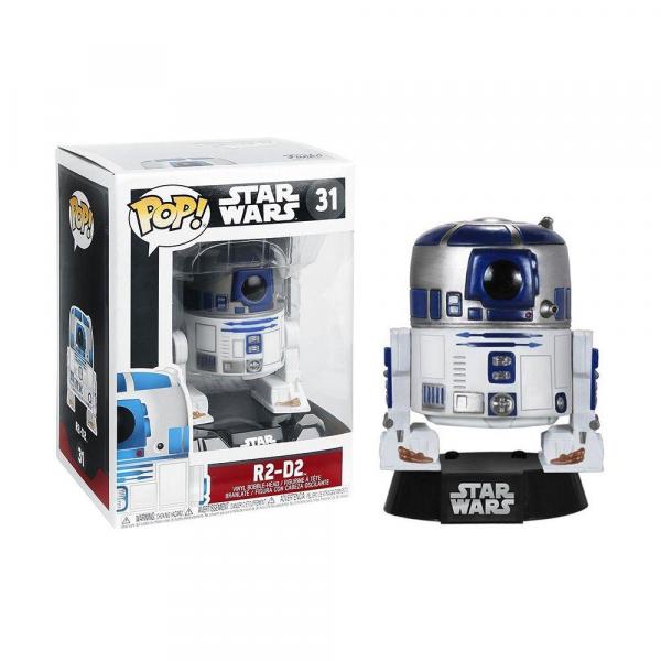 Boneco R2-D2 31 Star Wars - Funko Pop