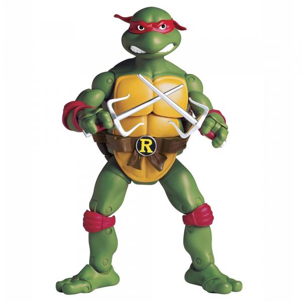 Boneco Retro Tartarugas Ninja - Raphael 15 Cm - Multikids