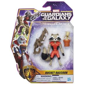 Boneco Rocket Raccoon - Guardiões da Galáxia - 8cm - Hasbro
