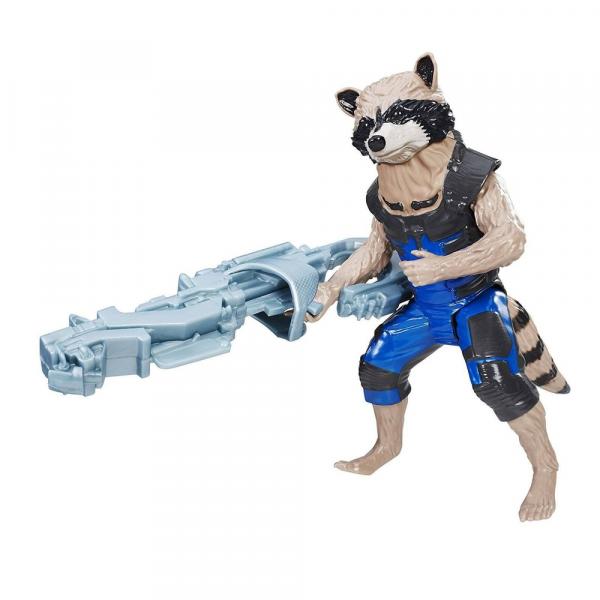 Boneco Rocket Raccoon - Guardiões da Galáxia - Hasbro