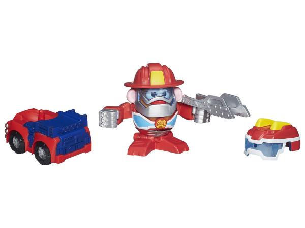 Boneco Sr. Cabeça de Batata - HeatWave o Robô Bombeiro com Acessórios Hasbro
