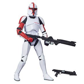 Boneco Star Wars Hasbro Black Clone Trooper Captan