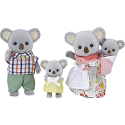 Boneco Sylvanian Families Família dos Coalas - Epoch Magia