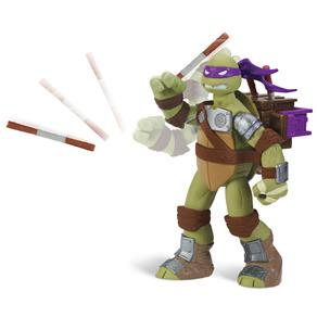 Boneco Tartaruga Ninja Flingers Multikids - Donatello