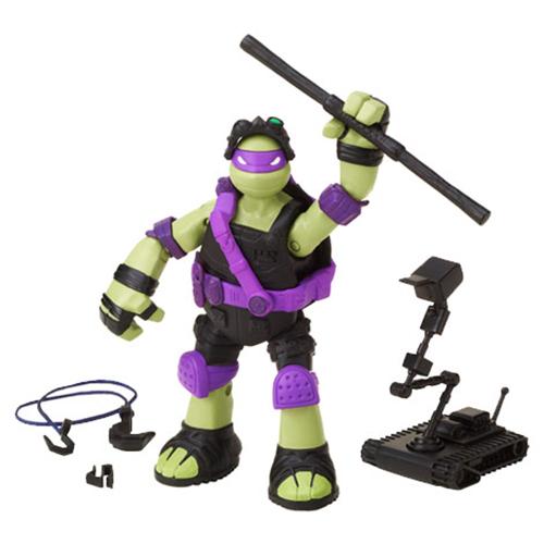Boneco Tartarugas Ninja -Donatello Stealth Tech 12 Cm - Multikids
