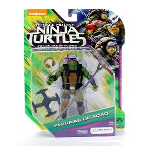 Boneco Tartarugas Ninja Multikids Filme II - Donatello