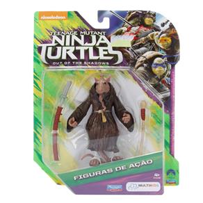 Boneco Tartarugas Ninja Multikids Filme II - Mestre Splinter