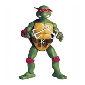 Boneco Tartarugas Ninja Raphael 16Cm Retro Multikids