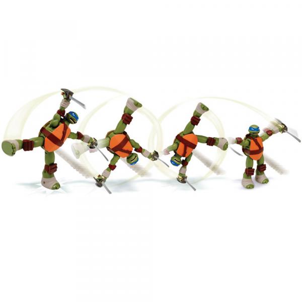 Boneco Tartarugas Ninjas Action - Leonardo - Multikids