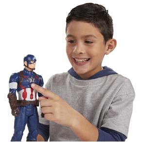 Boneco Titan Hero Tech - Avengers - a Era de Ultron - Capitão América - Hasbro