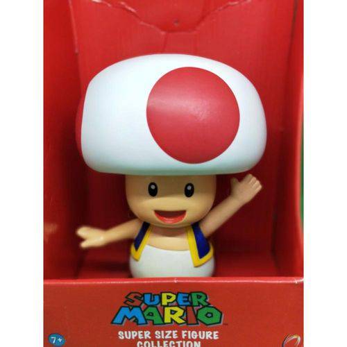 Tudo sobre 'Boneco Toad Super Mario Big Size 20cm'
