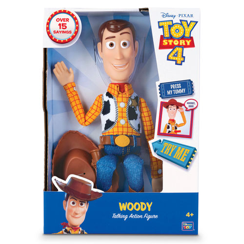 Tudo sobre 'Boneco Toy Story 4 Woody Fala 15 Frases Portugues 40 Cm Toyng'