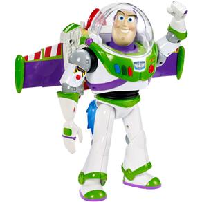 Boneco Toy Story Mattel Buzz Lightyear Turbo Jato