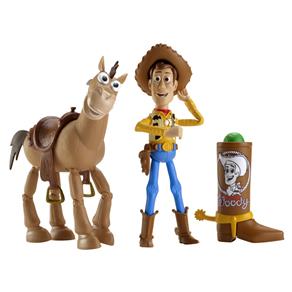 Boneco Toy Story Mattel Woody e Bala no Alvo – There’s a Snake In My Boot!