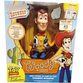 Boneco Toy Story Réplica Xerife Woody
