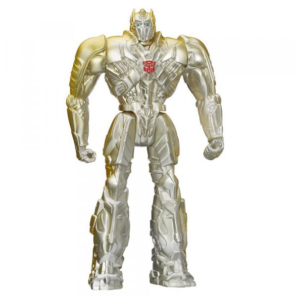Boneco Transformers 4 - Optimus Prime Silver Knight - Hasbro
