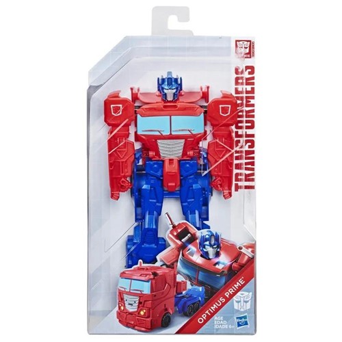 Boneco Transformers - Authentic Titan Changers - Optimus Prime - Hasbro HASBRO