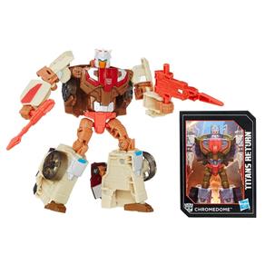 Boneco Transformers - Deluxe Titan Return - Autobot Stylor e Chromedome