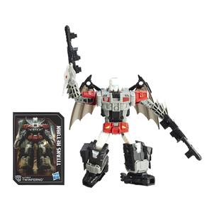 Boneco Transformers - Deluxe Titan Return - Daburu e Autobot Twinferno - Hasbro