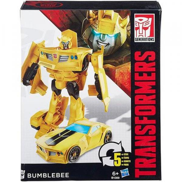 Boneco Transformers Generations Cyber 7 Bumblebee B1300 - Hasbro