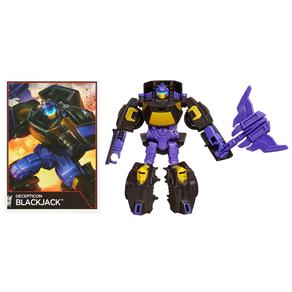 Boneco Transformers Hasbro Generations Legends Decepticon BlackJack