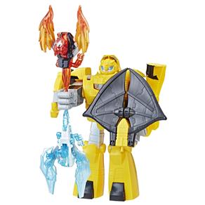 Boneco Transformers Hasbro Playskool Heroes - Bumblebee Cavaleiro Vigilante