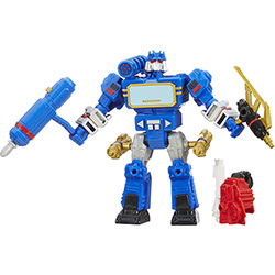 Boneco Transformers Hero Mashers Battle Soundwave Hasbro