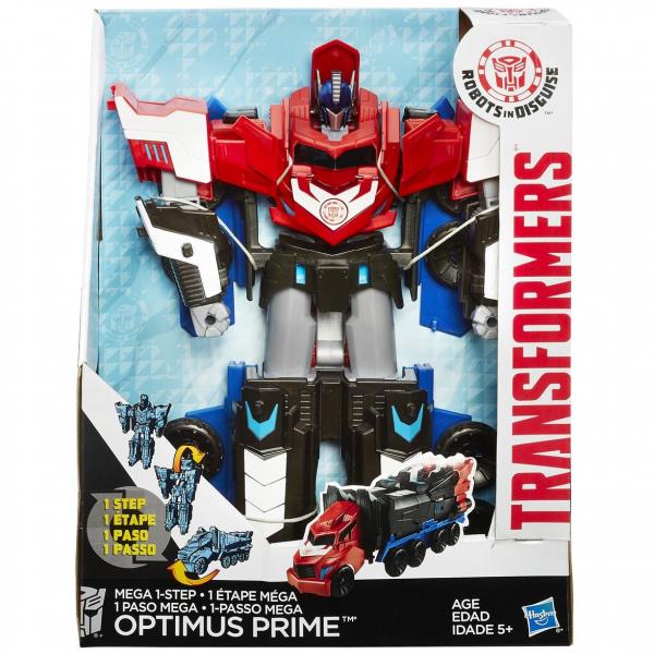Boneco Transformers Mega - Optimus Prime - 3 Steps- B1564 - Hasbro
