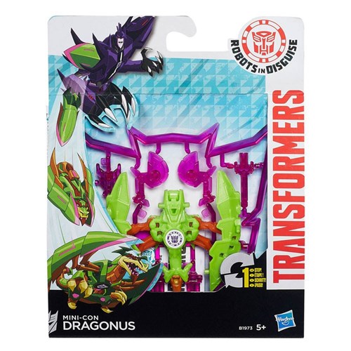 Boneco Transformers Mini-Con Robots Disguise Dragonus Hasbro