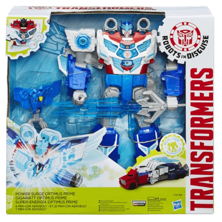 Boneco Transformers Power Surge Optimus Prime Hasbro - B7066