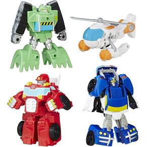 Tudo sobre 'Boneco Transformers Recue Bots Pack com 4 Hasbro'