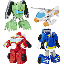 Boneco Transformers Recue Bots Pack com 4 - Hasbro