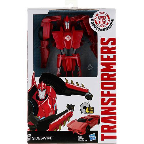 Tudo sobre 'Boneco Transformers Rid Titan Changers Sideswipe - Hasbro'