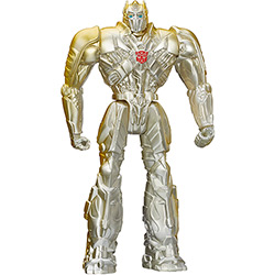 Boneco Transformers Silver Knight Prime Hasbro