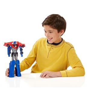 Boneco Transformers - Titan Changers - Robots In Disguise - Optimus Prime - Hasbro
