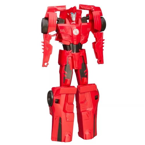 Boneco Transformers - Titan Changers - Robots In Disguise - Sideswipe - Hasbro