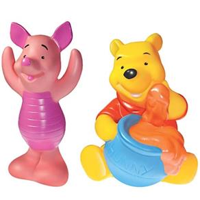 Boneco Vinil Disney Pooh e Leitão - Lider Brinquedos