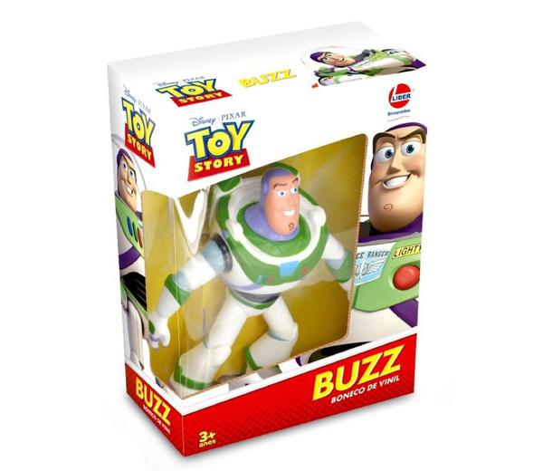 Boneco Vinil Toy Story Buzz 2589 - Lider