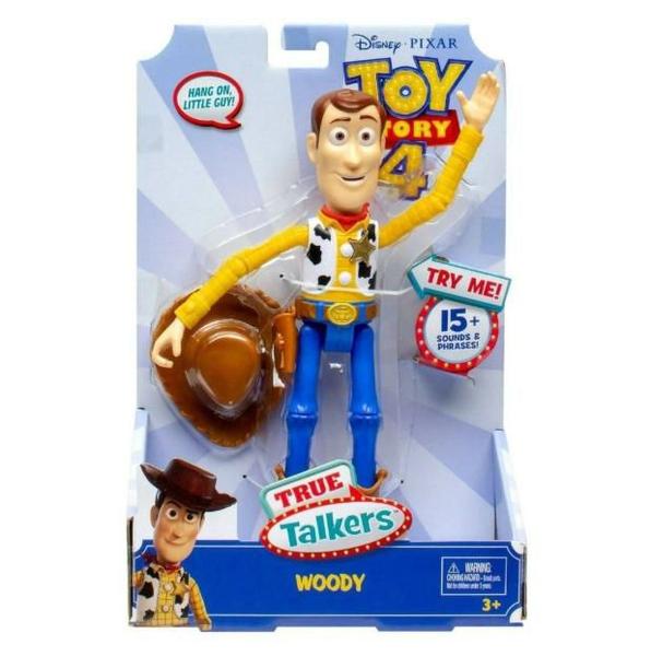 Boneco Woody com Sons Toy Story 4 Mattel